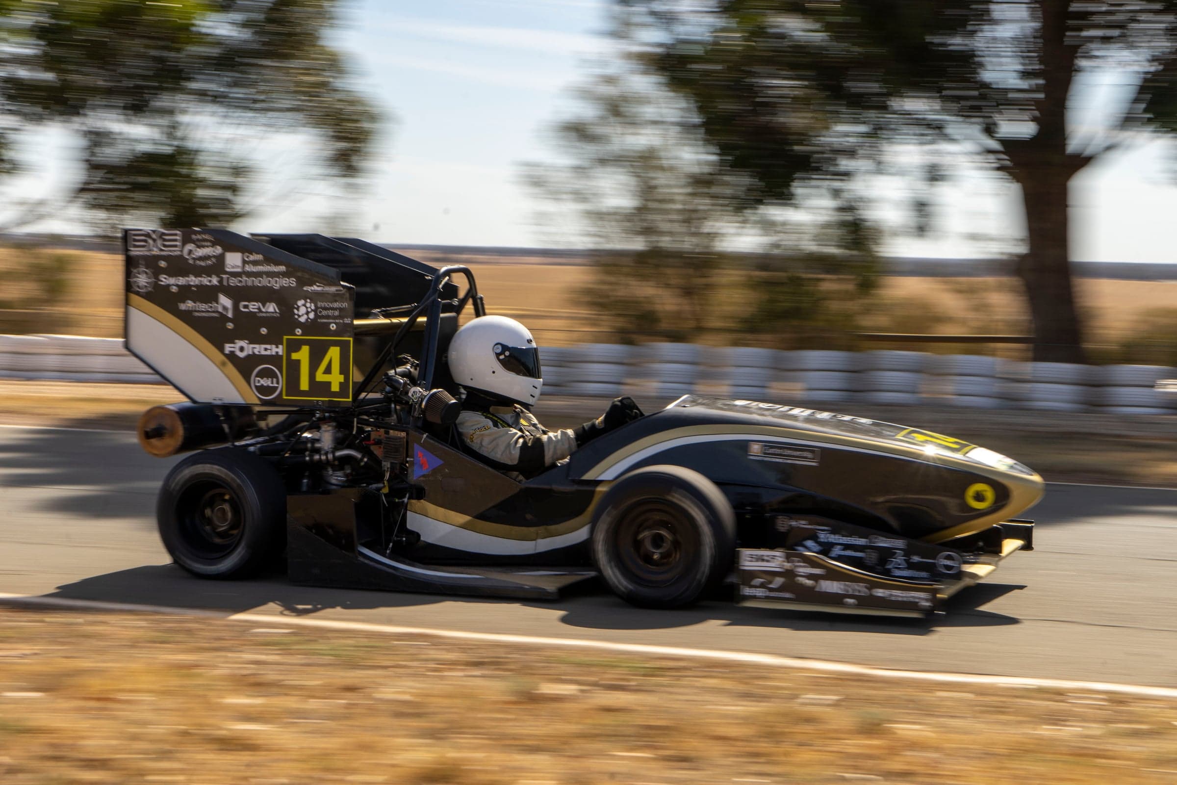 Curtin Formula Student racing car, reference photography